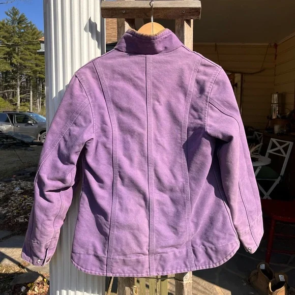 Carhartt Purple Work Jacket - Picture 2 of 6